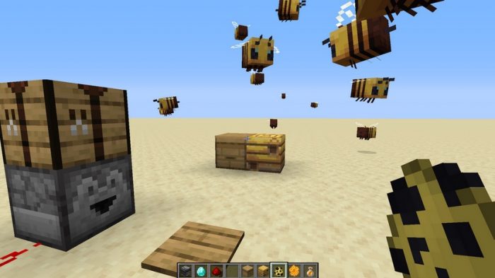 minecraft-bees-guide-how-to-craft-a-beehive-and-more Minecraft - Abejas y Colmenas (1.14.4) 1