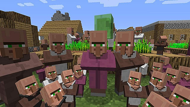 villager-breeding-minecraft-e430c Minecraft - Como mantener Aldeanos (1.14.4) 2